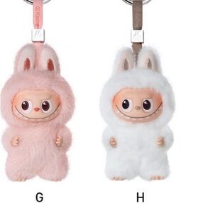 POP MART Vinyl Plush Pendant Blind Box, Pin For Love Labubu, H